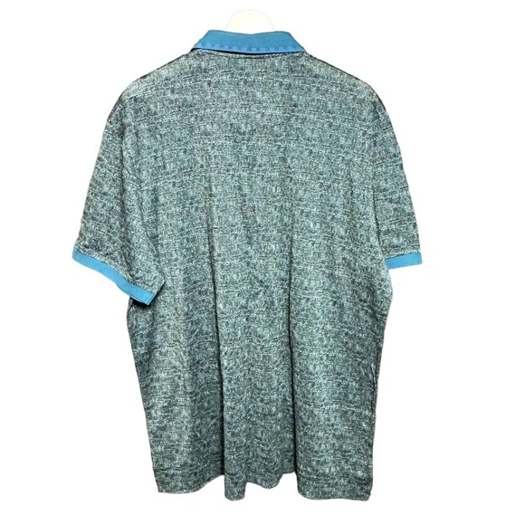 Robert Graham Men's Blue/Multi Classic Fit Short Sleeve Golf Polo Shirt Size 2XL - Picture 2 of 9